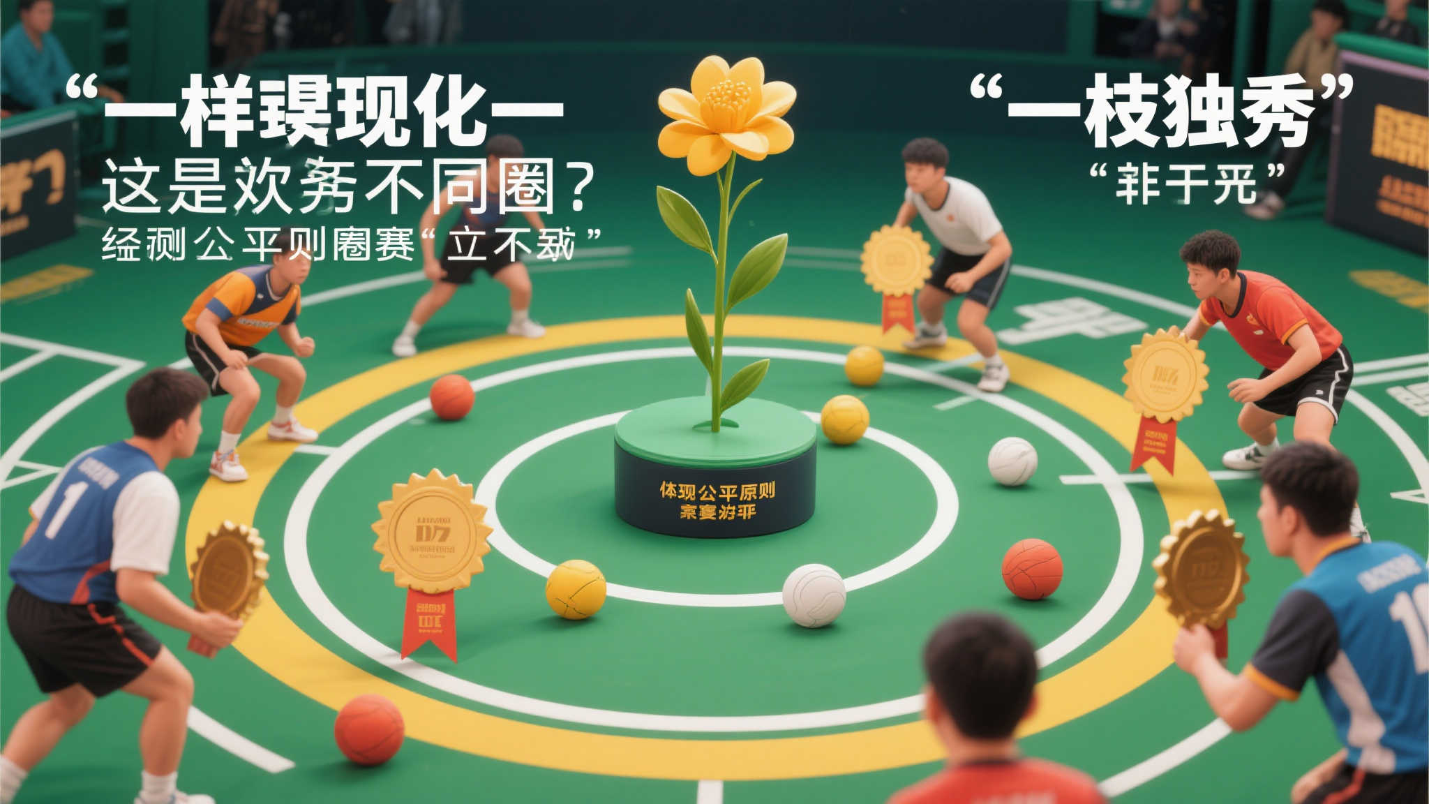 这样的现象会导致一个问题：如何平衡不同圈层竞技者获