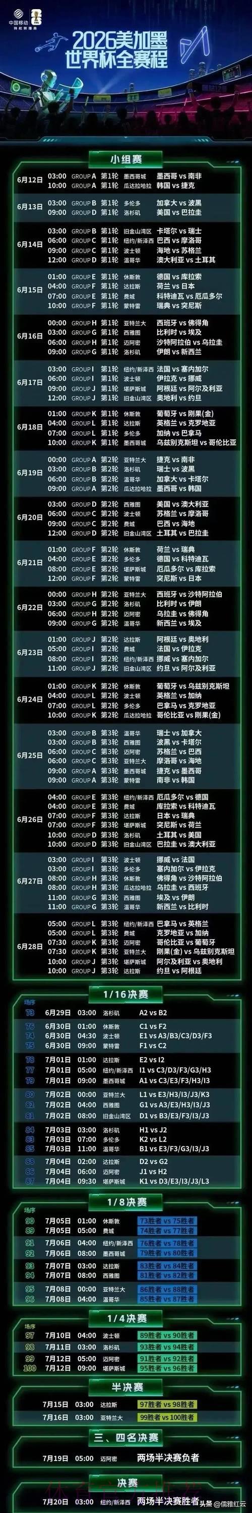 2026世界杯赛事直播观看全攻略与入口汇总 2026世界杯赛事直播观看全攻略与入口汇总